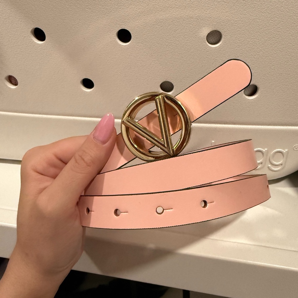 Pink Valentino Belt